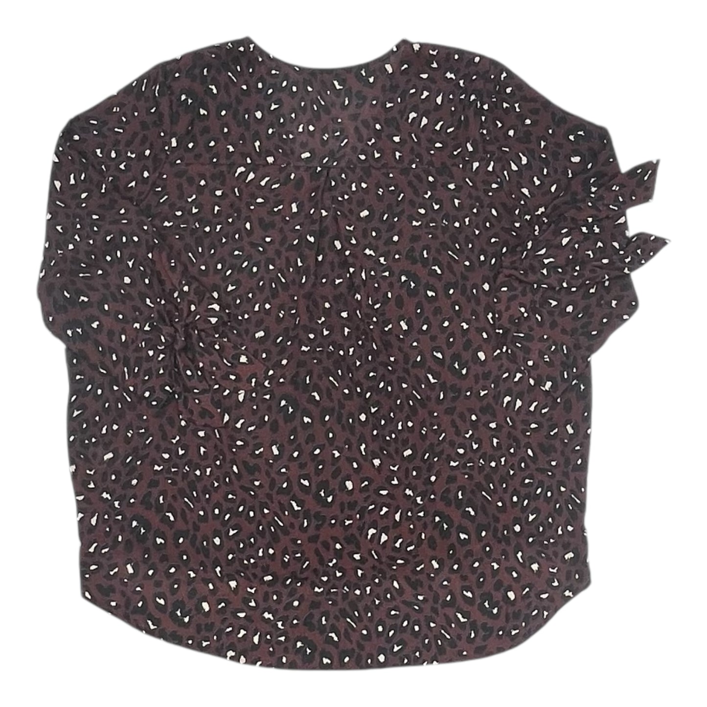 Blouse 3/4 Sleeve By West Kei In Animal Print, Size:Xl