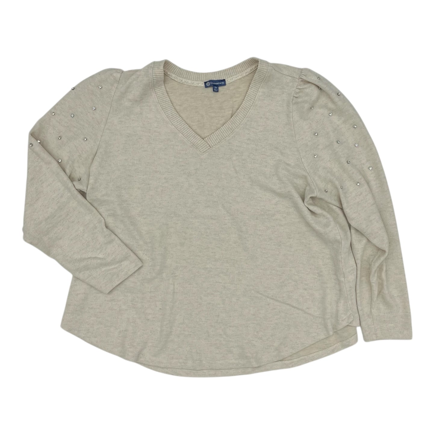 Top Ls By Democracy In Cream, Size:2X