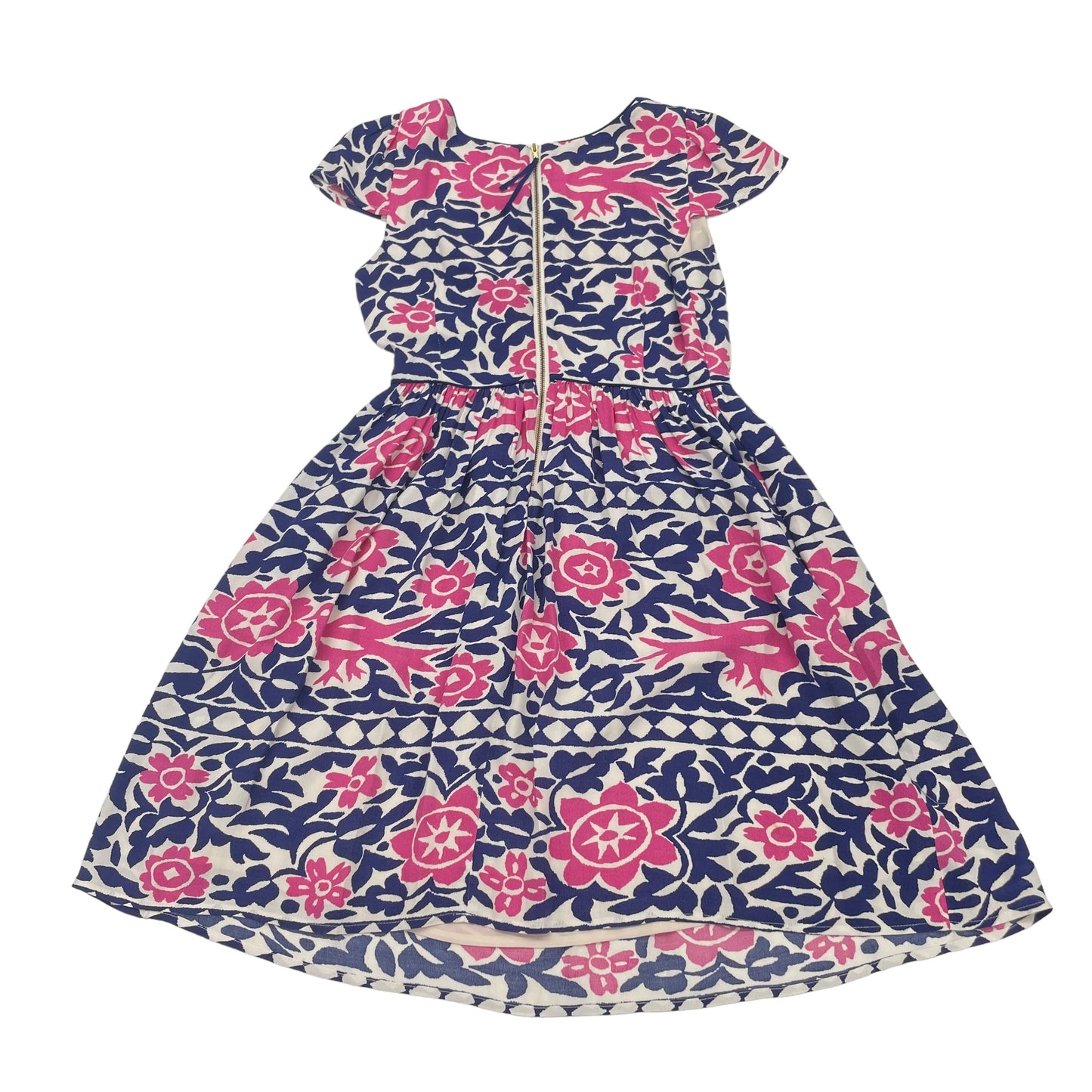 BLUE & PINK DRESS CASUAL SHORT by MAEVE Size:2