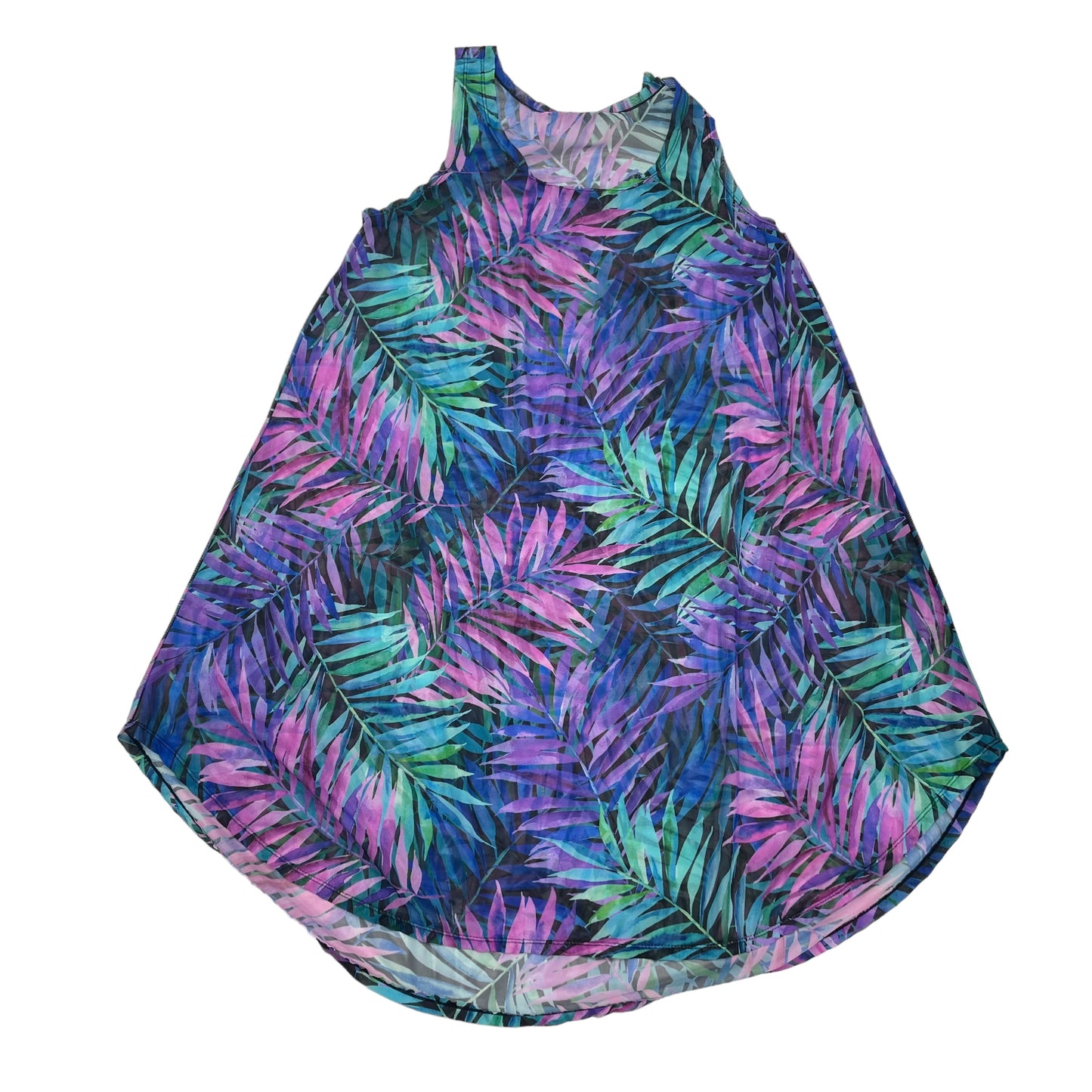 PURPLE SWIMWEAR COVER-UP by CLOTHES MENTOR Size:L