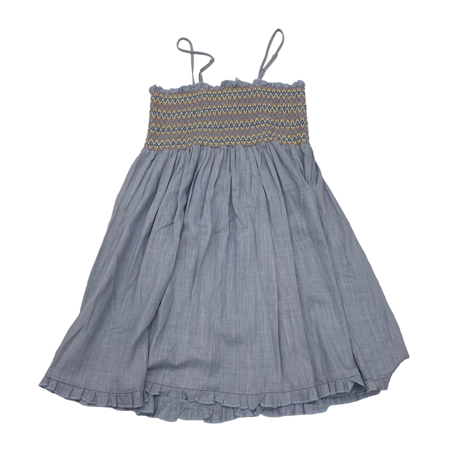 BLUE DRESS CASUAL SHORT by UMGEE Size:L