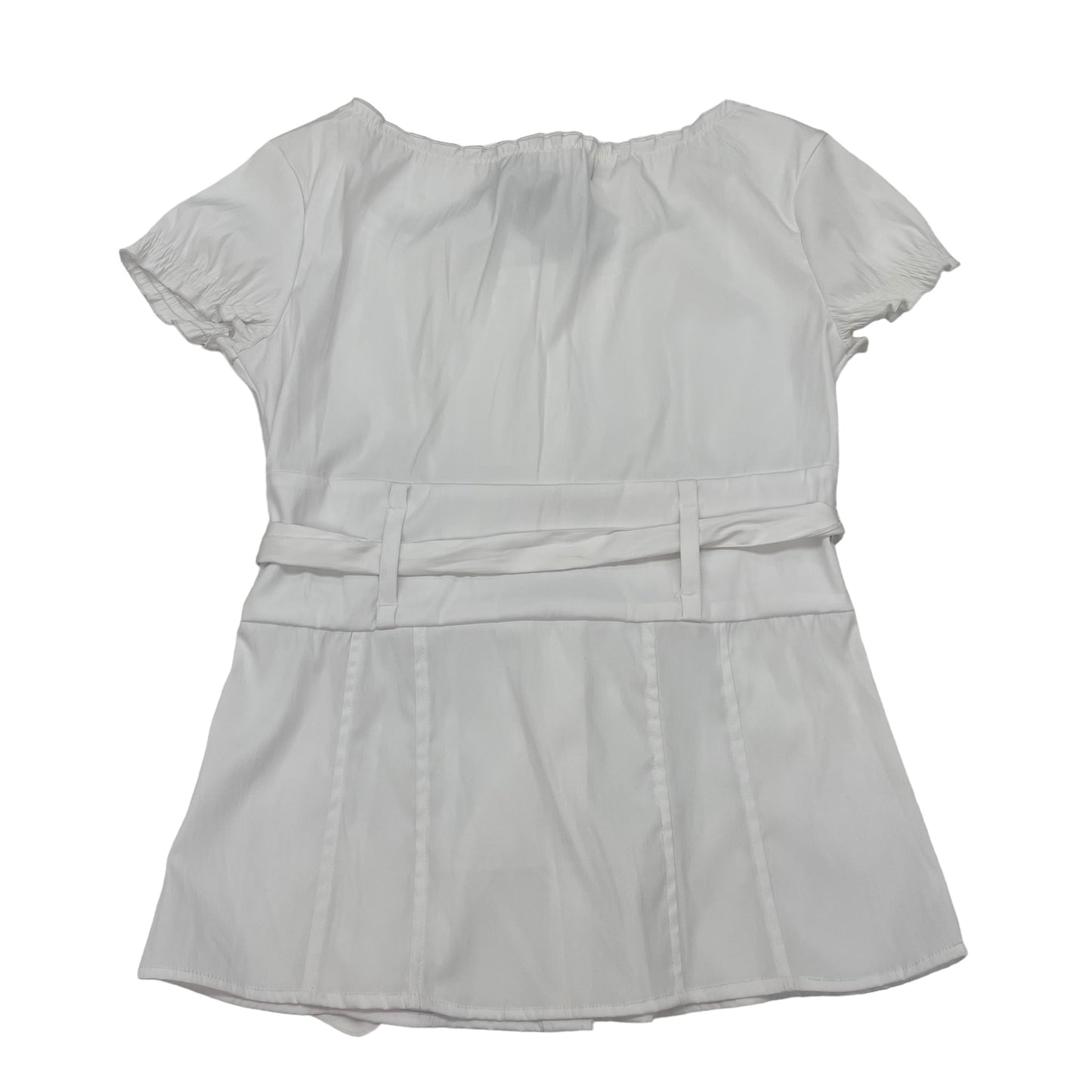 WHITE ANTILIA FEMME TOP SS, Size L