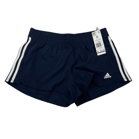 NAVY ATHLETIC SHORTS by ADIDAS Size:M