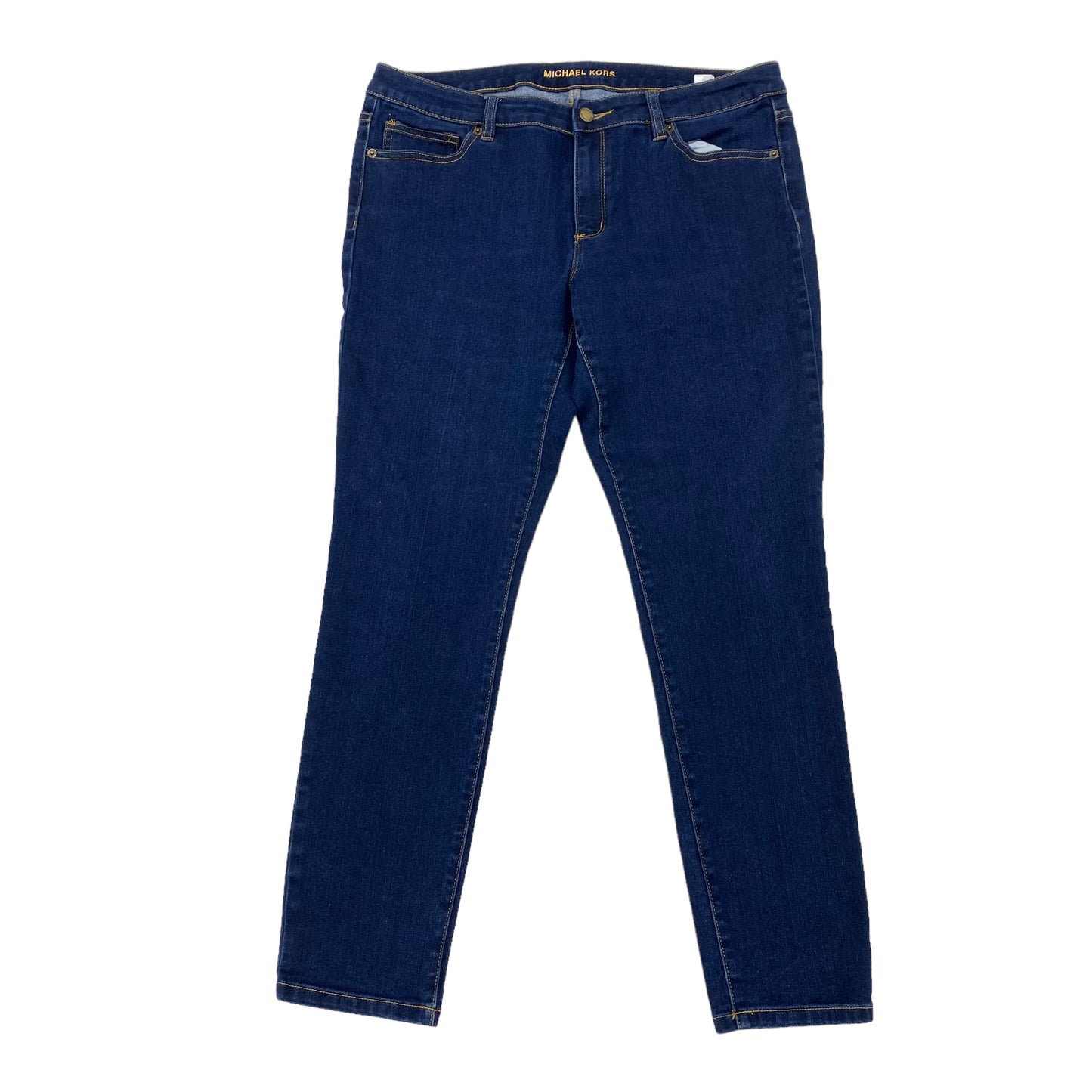 BLUE DENIM JEANS DESIGNER by MICHAEL KORS Size:12