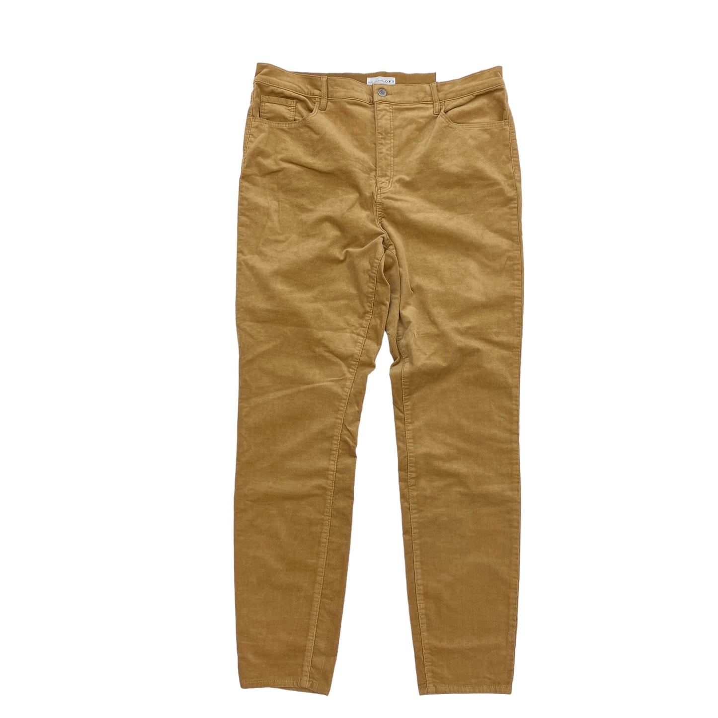 TAN PANTS CORDUROY by LOFT Size:16L