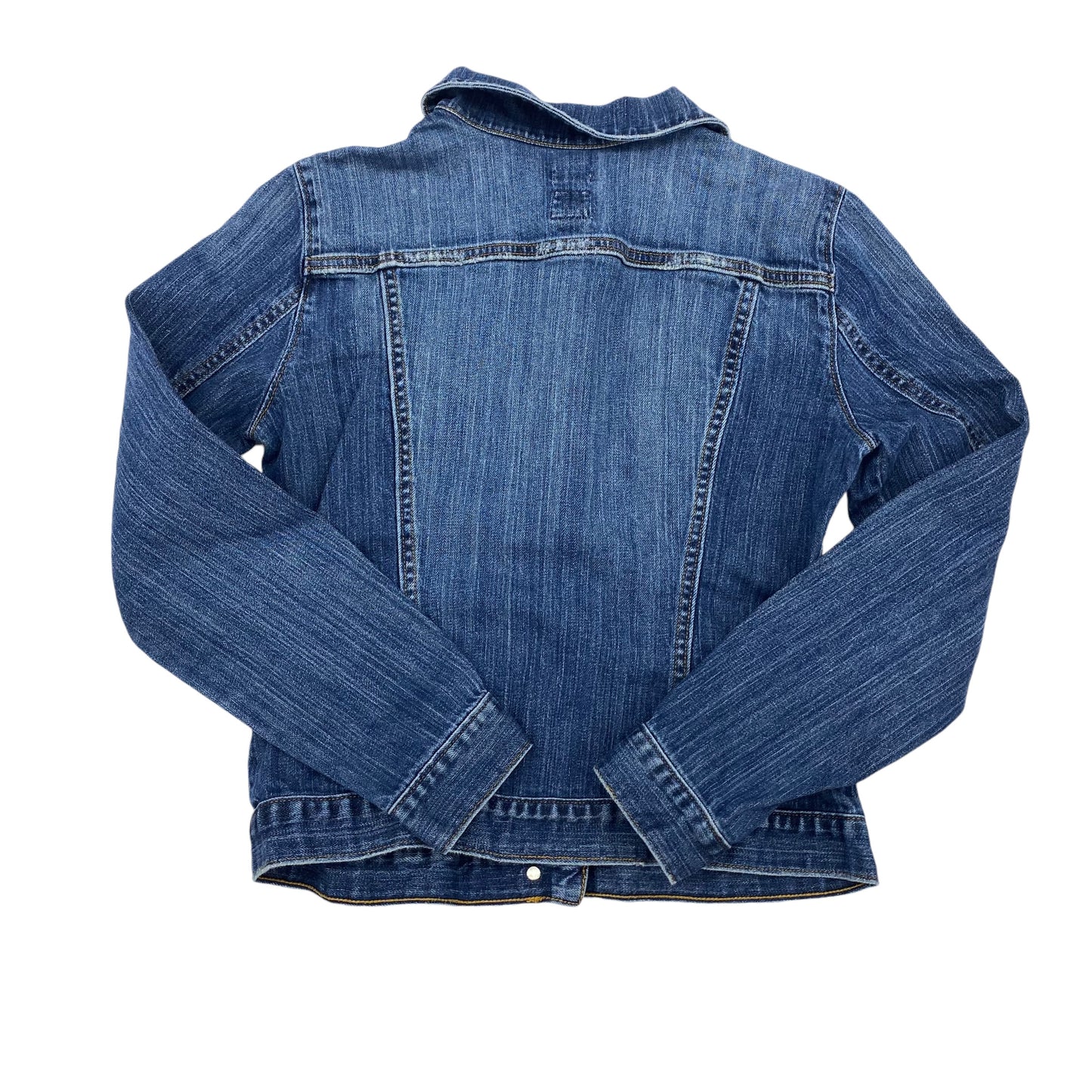 Jacket Denim By Gap In Blue Denim, Size:M