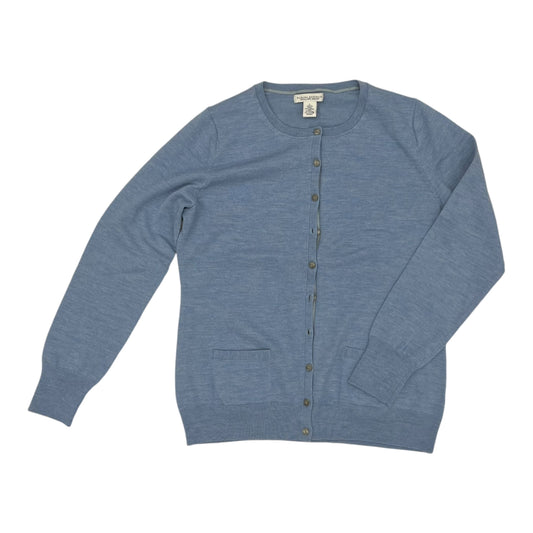 Cardigan By Banana Republic In Blue, Size:L