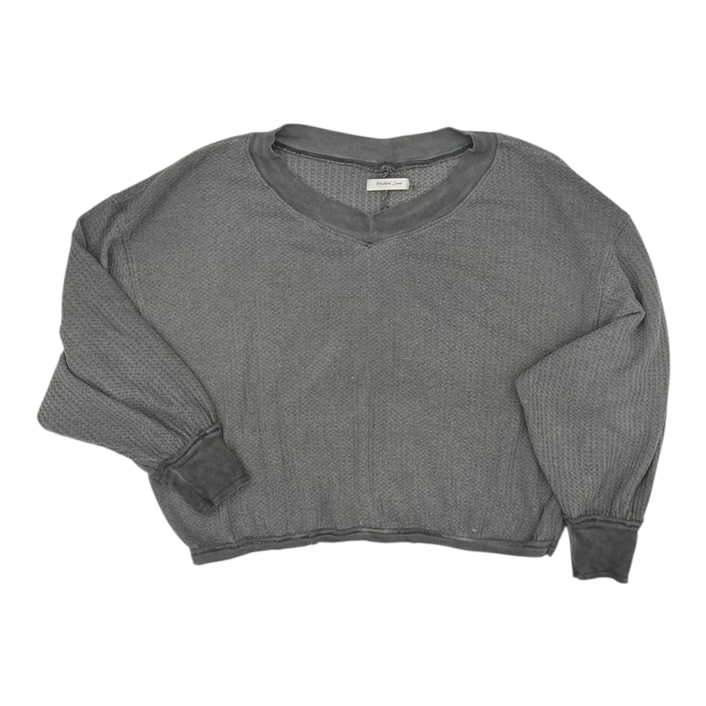 Top Ls By Mustard Seed In Grey, Size:S