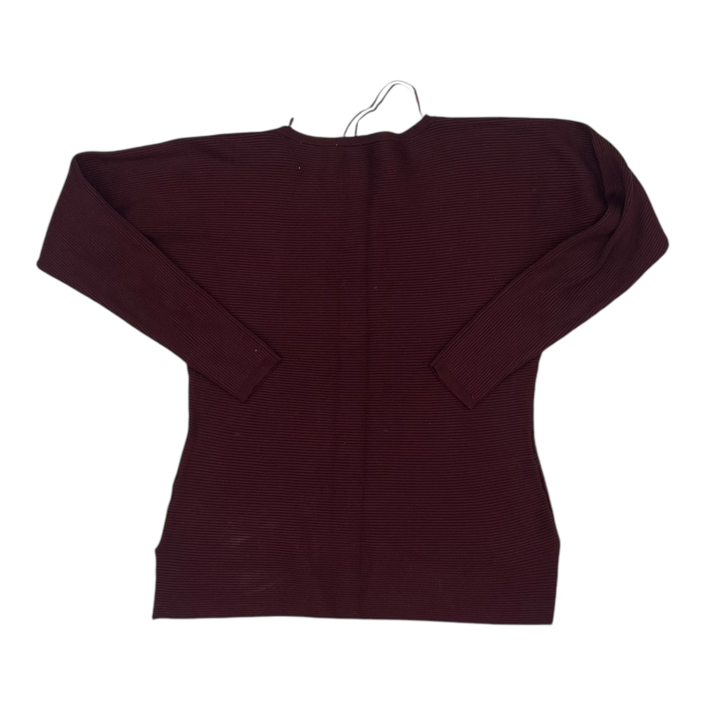 Sweater By Cyrus Knits In Maroon, Size:M
