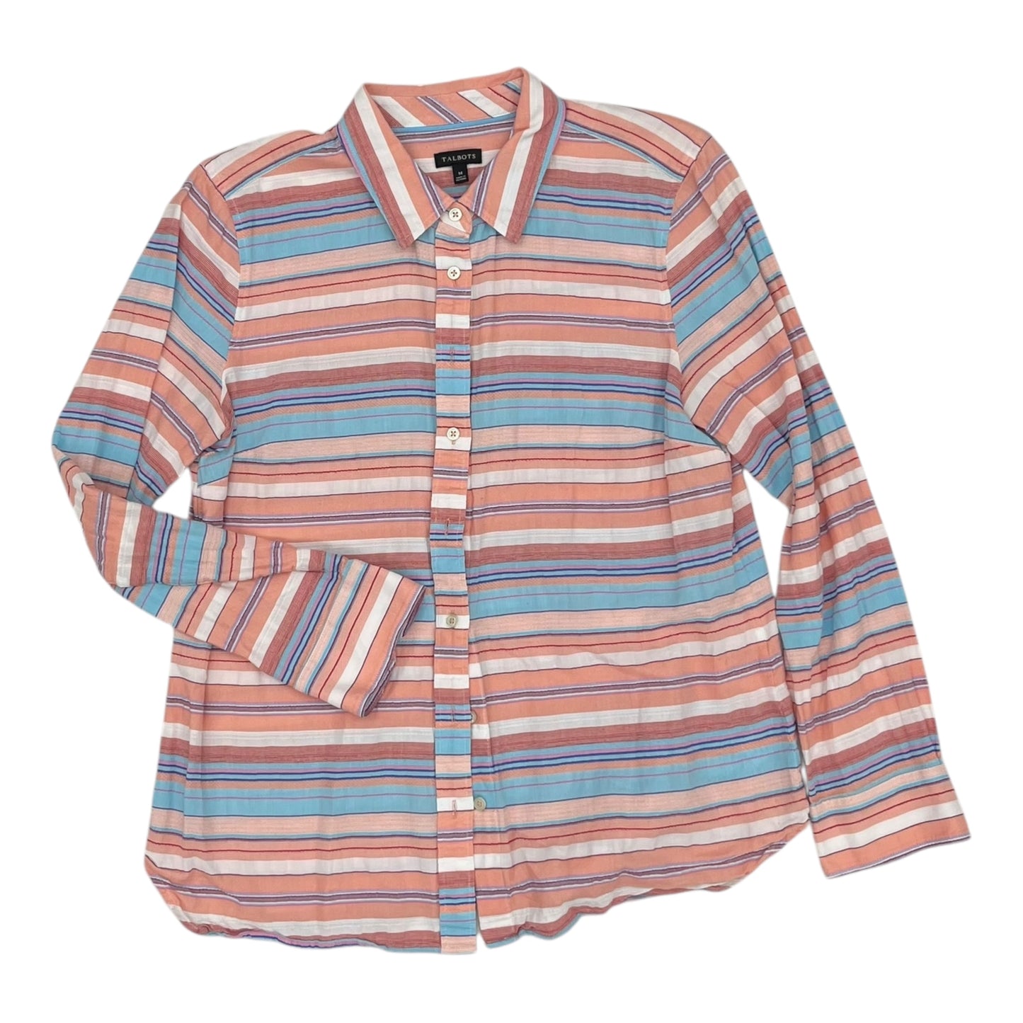 Top Ls By Talbots In Blue & Pink, Size:M