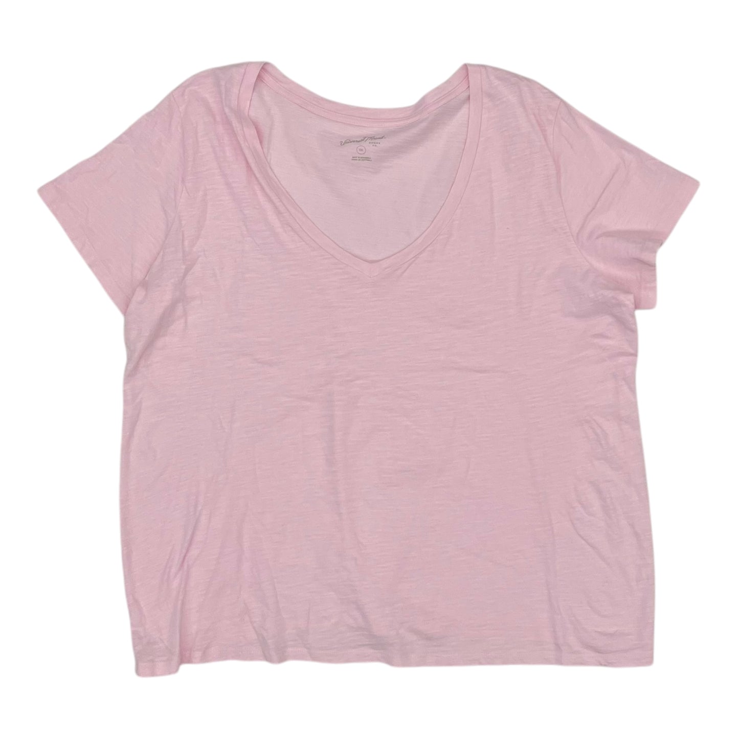 Top Ss By Universal Thread In Pink, Size:Xxl