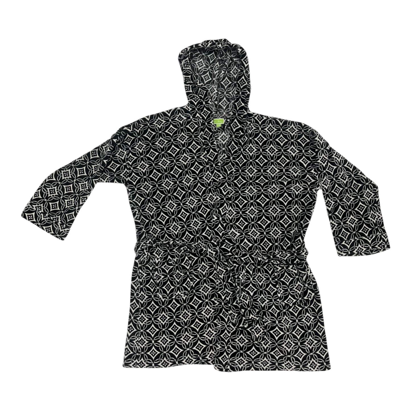 Robe By Vera Bradley In Black & White, Size:L