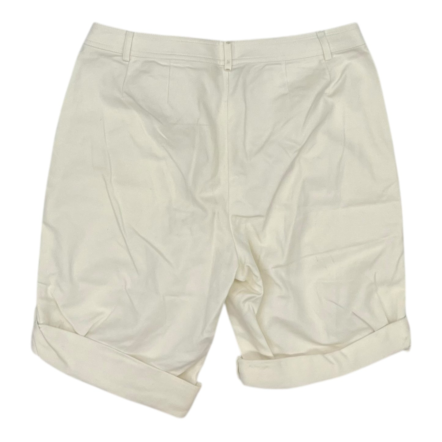 Shorts Designer By St. John In Cream, Size:8