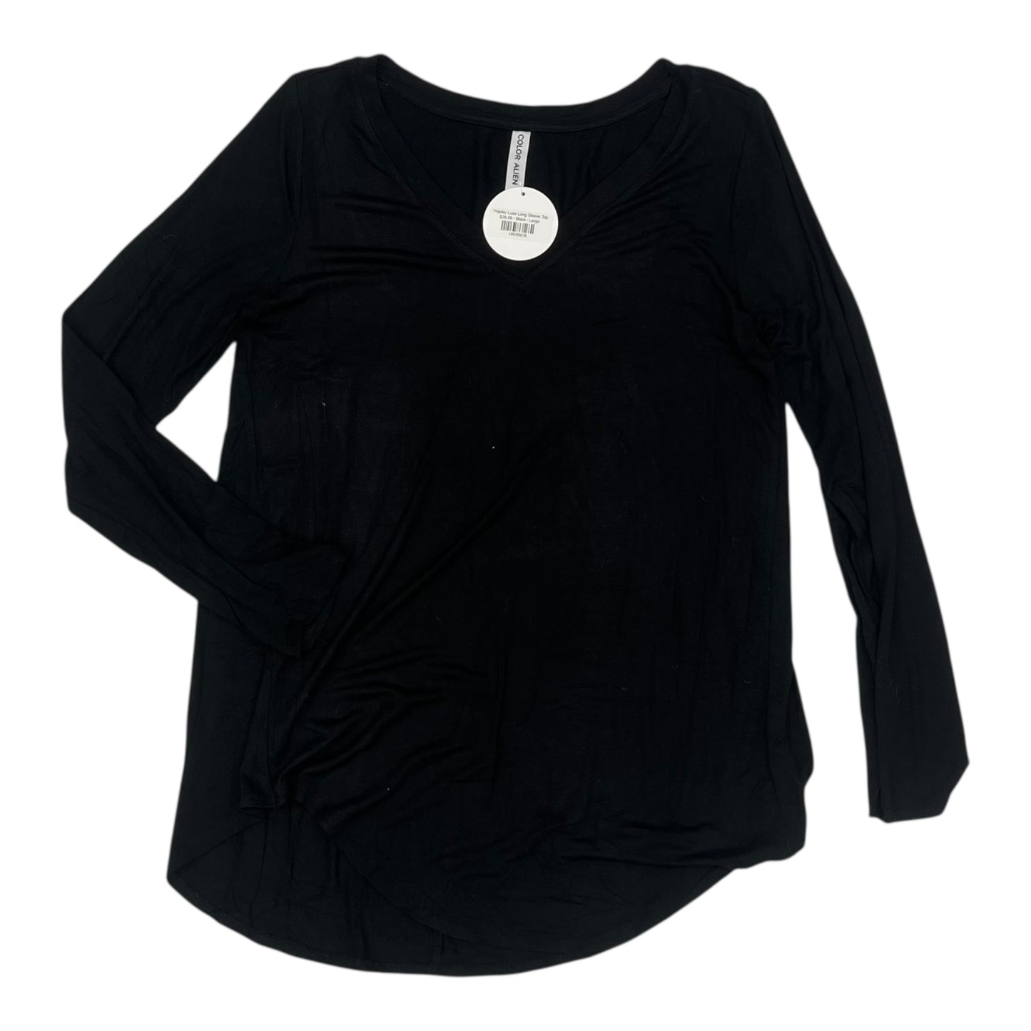 Top Ls By Clothes Mentor In Black, Size:L