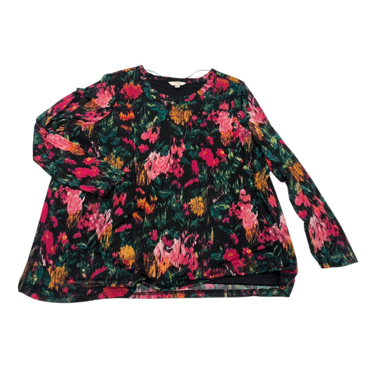 Top Ls By Terra & Sky In Multi, Size:2X