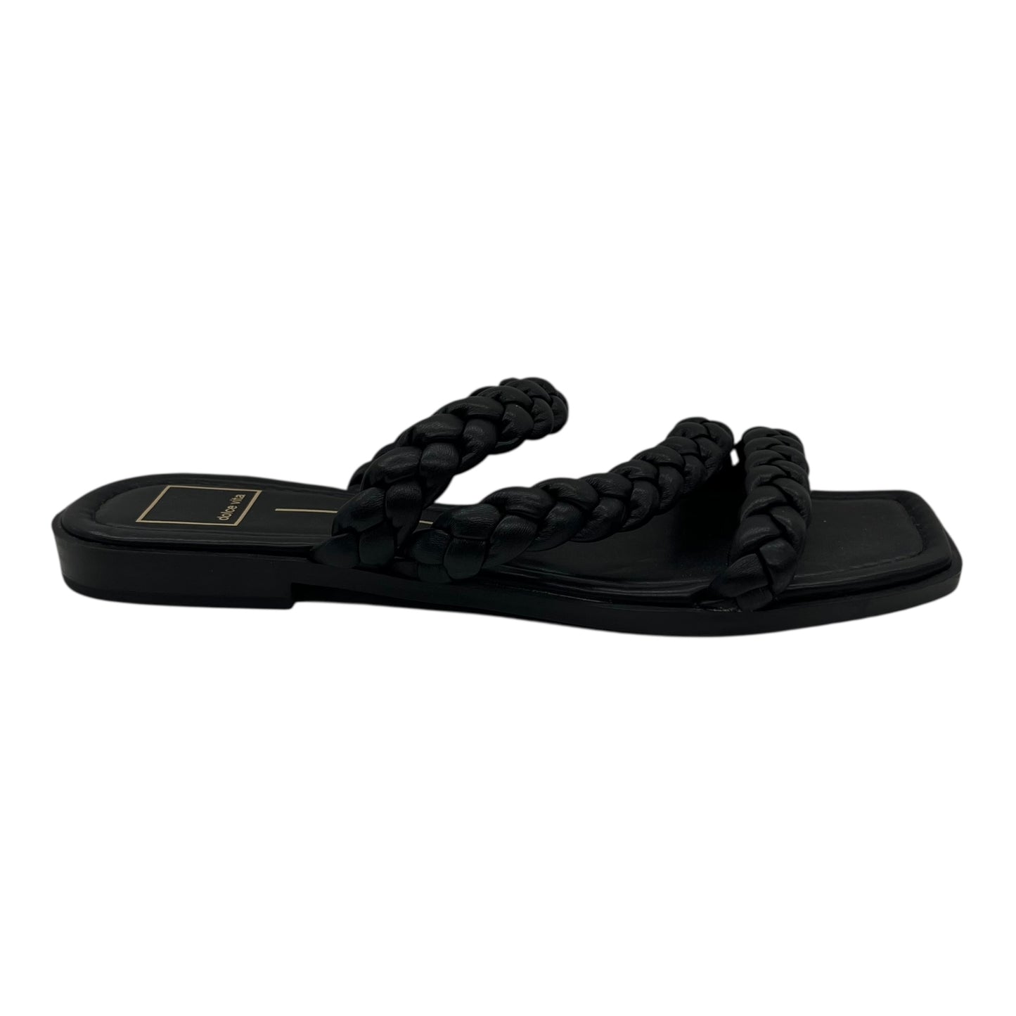 Sandals Flats By Dolce Vita In Black, Size:8.5