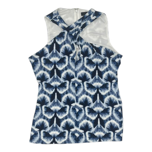 Top Sleeveless By White House Black Market In Blue, Size:Xs