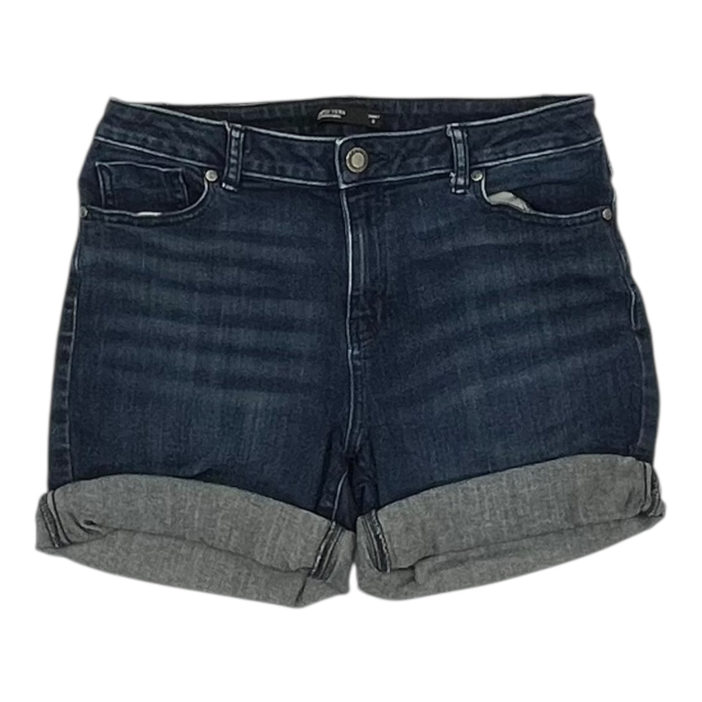 Shorts By Simply Vera In Blue Denim, Size:8