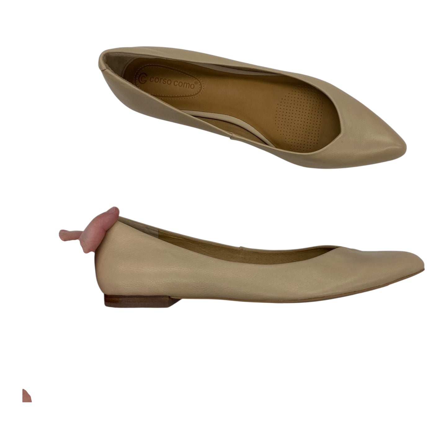 Shoes Flats By Corso Como In Tan, Size:9.5