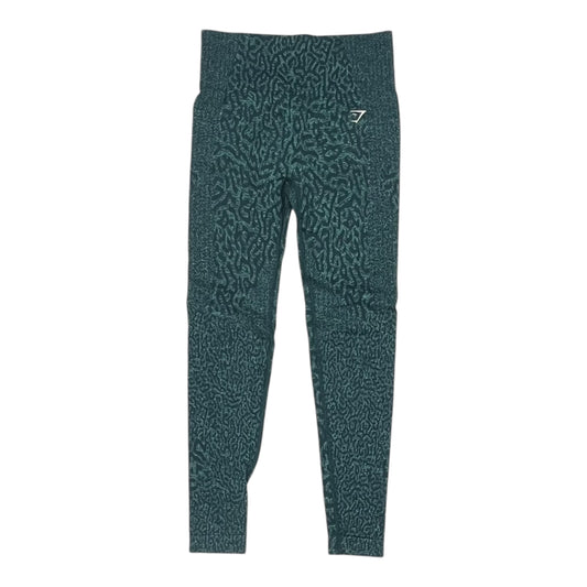 Athletic Leggings By Gym Shark In Teal, Size:M