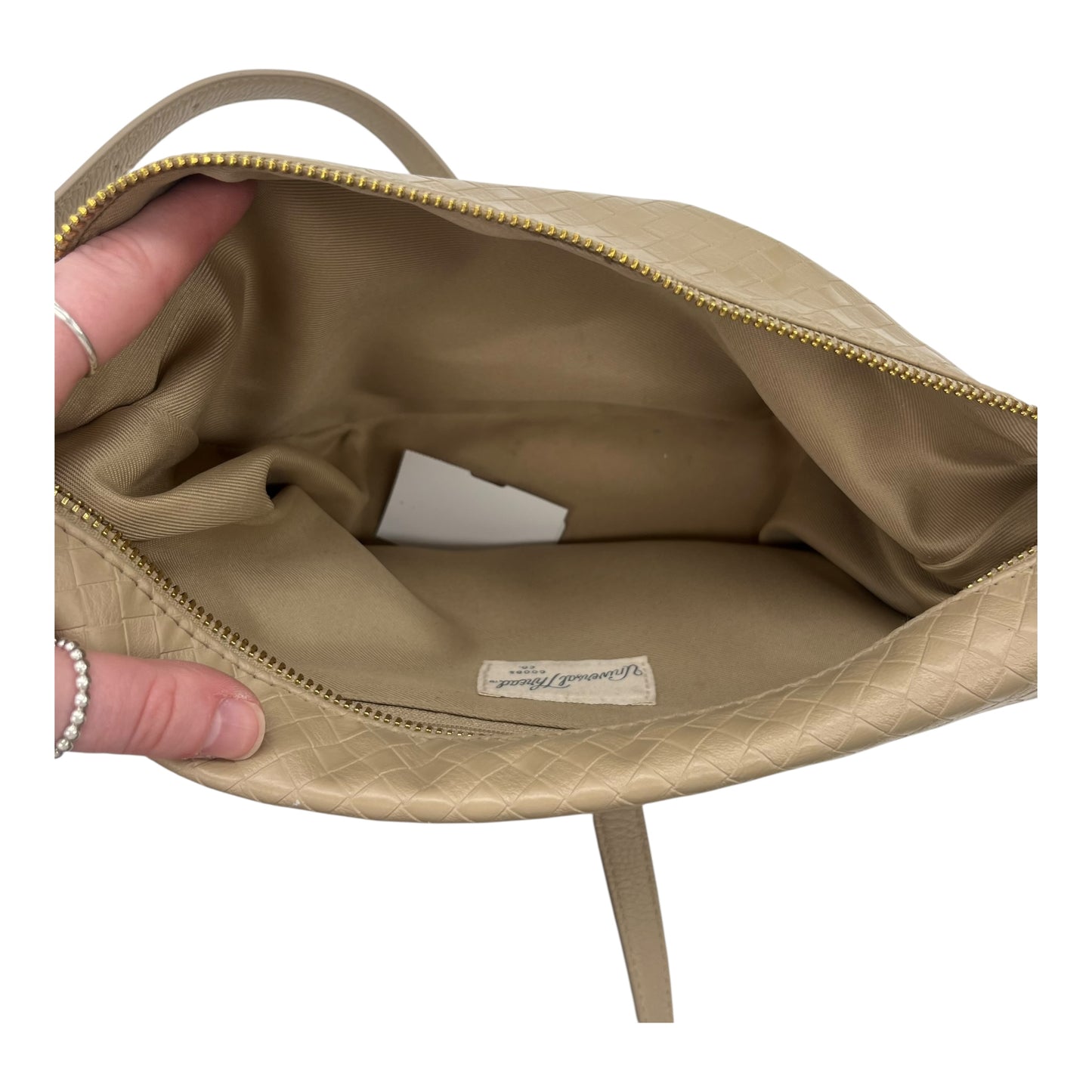 Crossbody By Universal Thread In Tan, Size:Medium