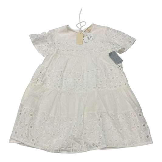 Dress Casual Short By Melloday In Cream, Size:Xs
