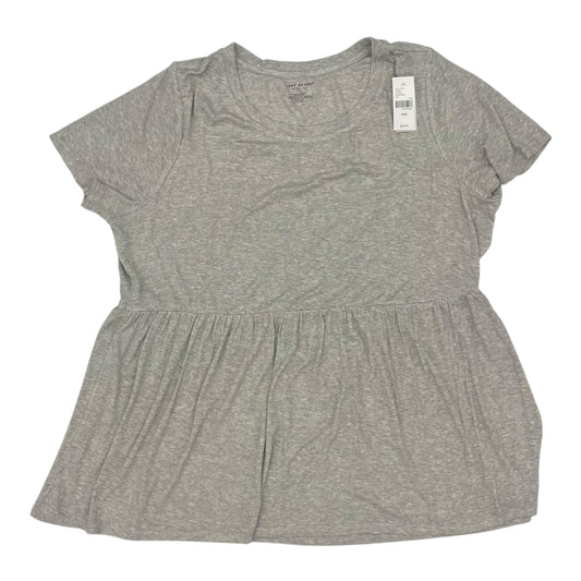 Top Ss Basic By Lane Bryant In Grey, Size:2X