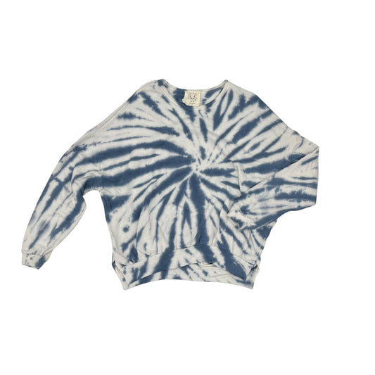 Sweatshirt Crewneck By Fantastic Fawn In Blue & White, Size:S