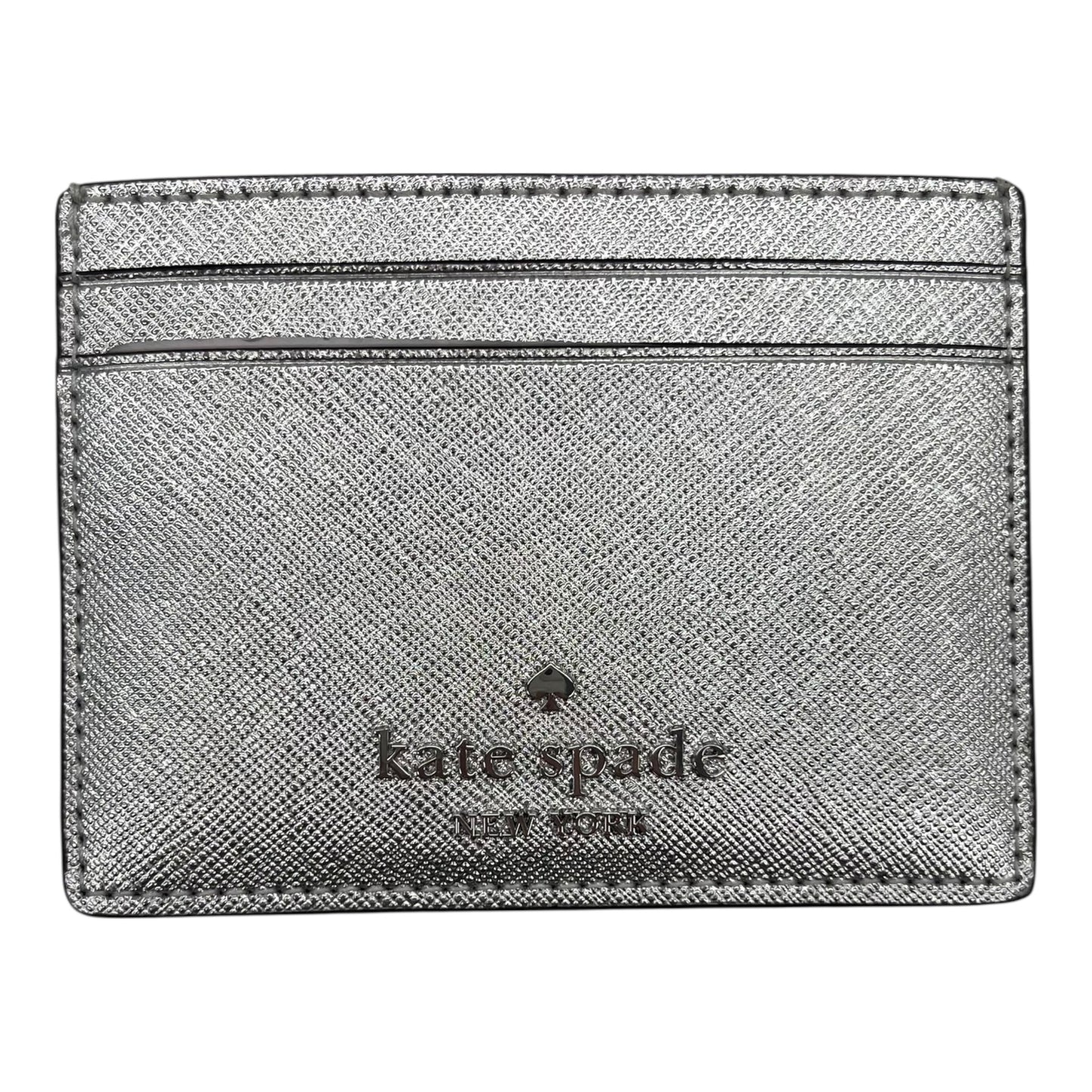 Wallet Designer By Kate Spade In Silver, Size:Small
