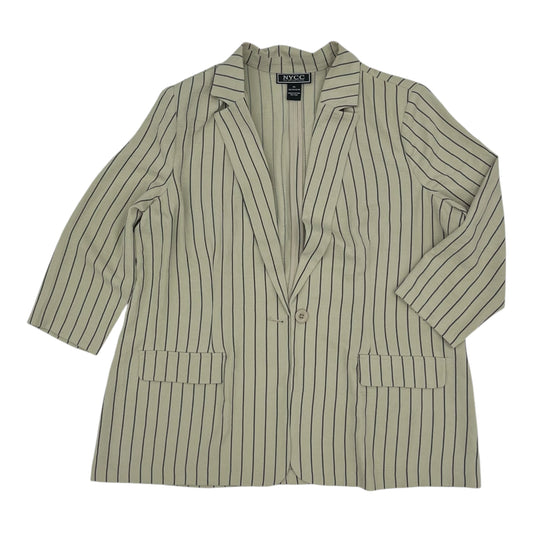 Blazer By Nycc In Tan, Size:Xl