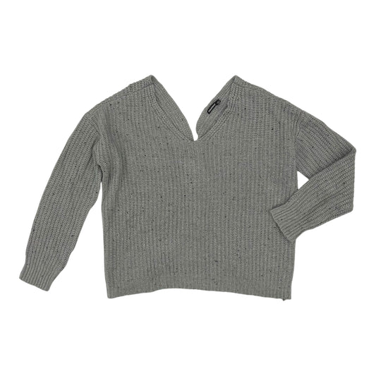 Sweater By Solutions In Grey, Size:L