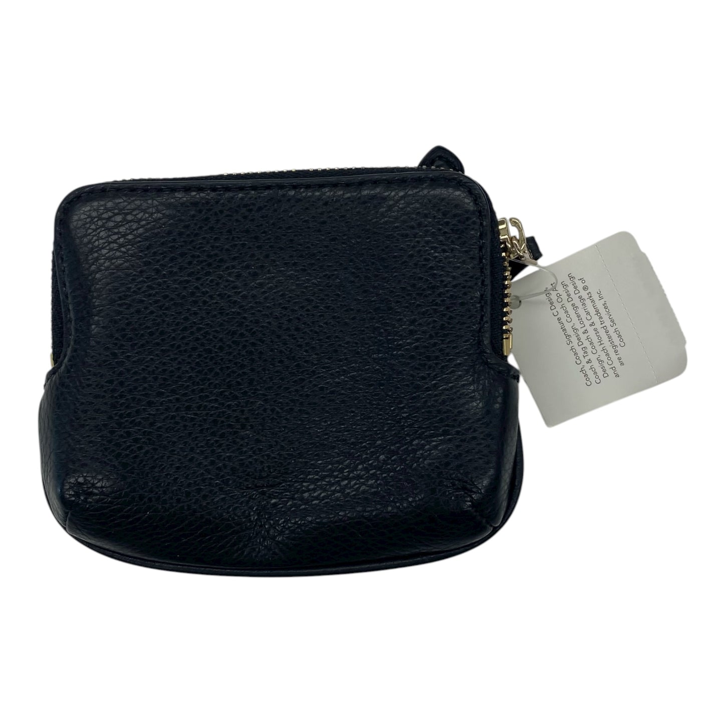 Id/Card Holder Designer By Coach In Black