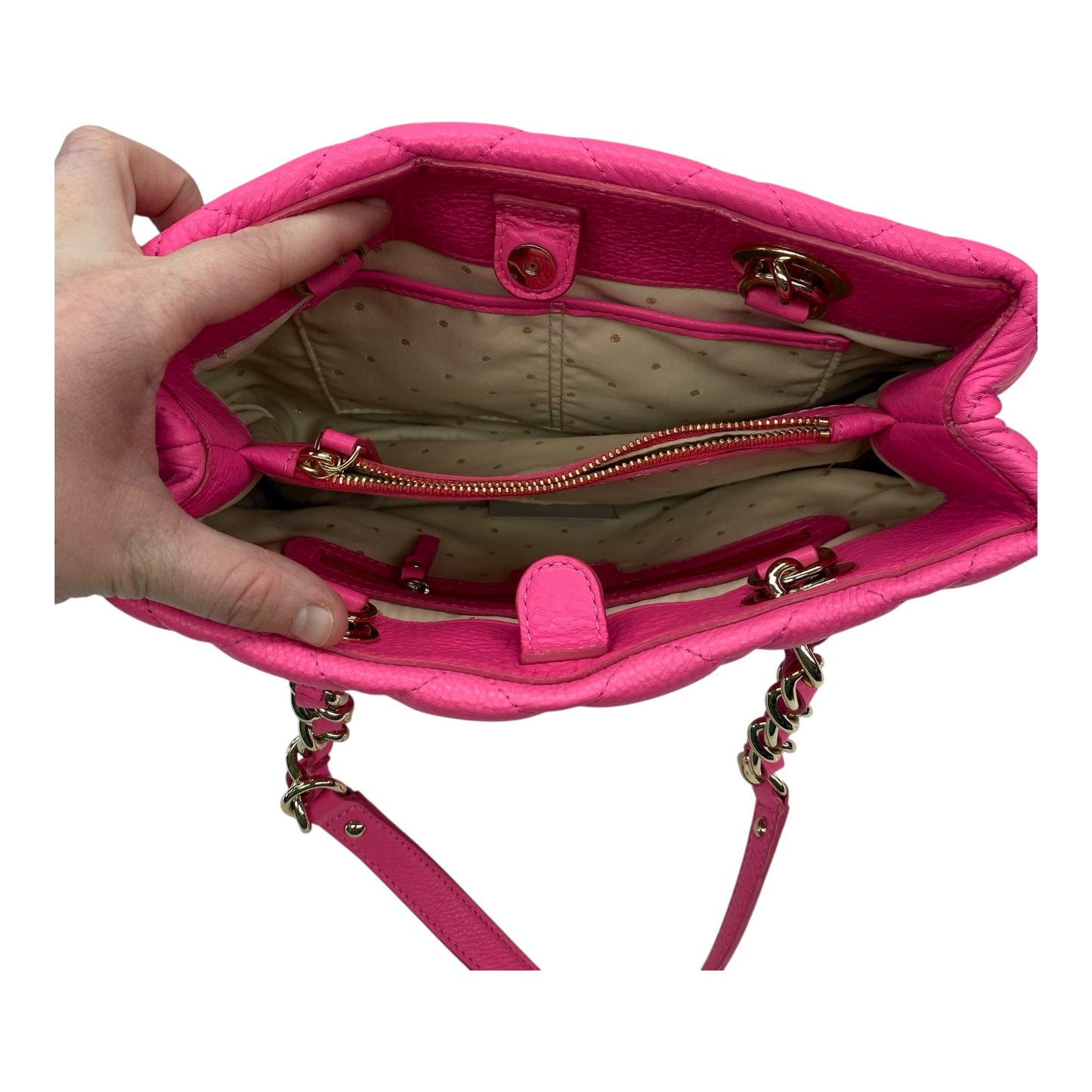 Handbag Designer By Kate Spade In Pink, Size:Medium
