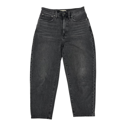 Jeans Wide Leg By Madewell In Grey Denim, Size:4