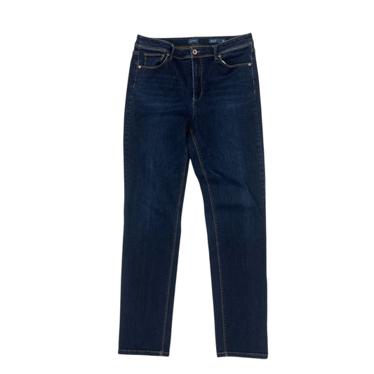 Jeans Straight By J. Jill In Blue Denim, Size:12