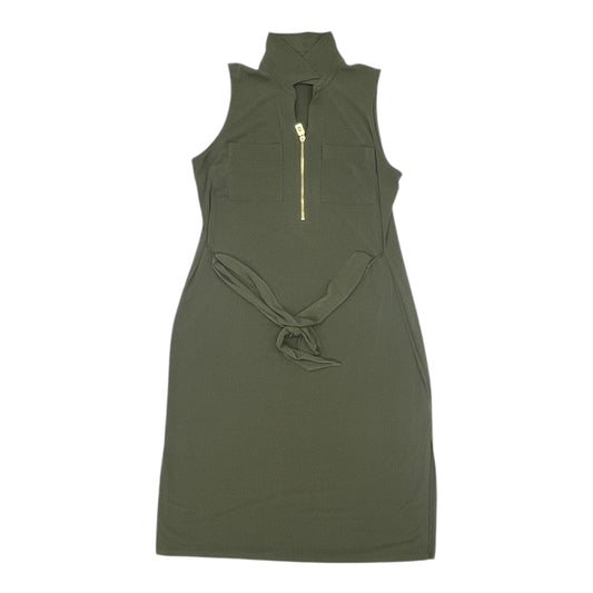 Dress Designer By Michael Kors In Green, Size:Xl