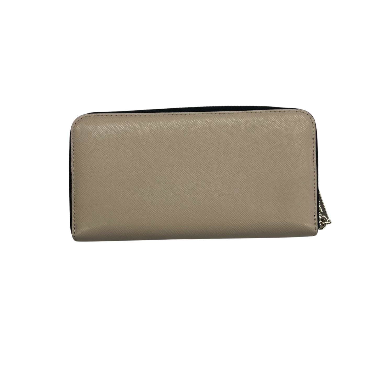 Wallet Designer By Kate Spade In Black & Tan, Size:Large