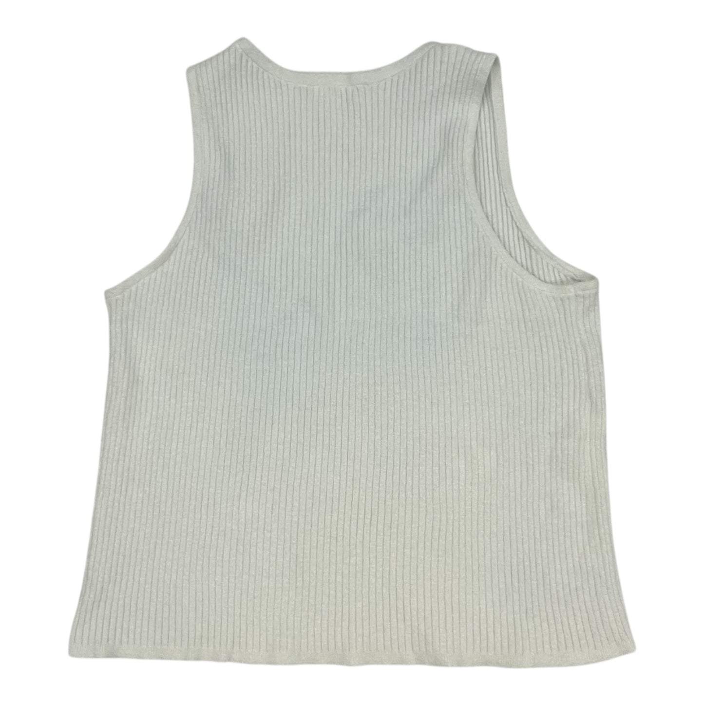 Vest Sweater By Adyson Parker In Cream, Size:Xxl