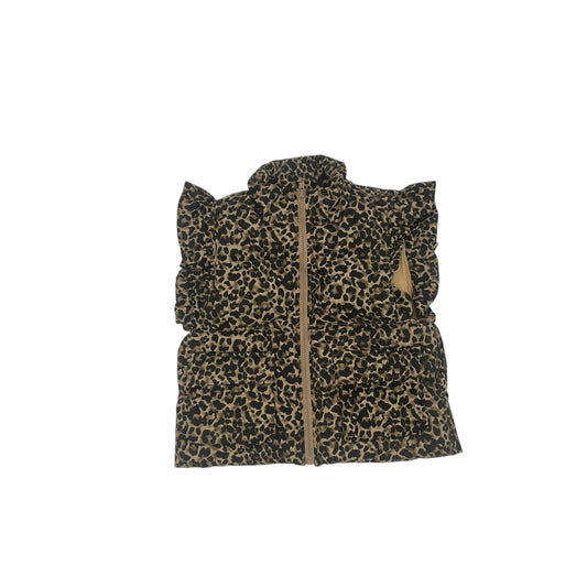 Vest Puffer & Quilted By Jodifl In Leopard Print, Size:M