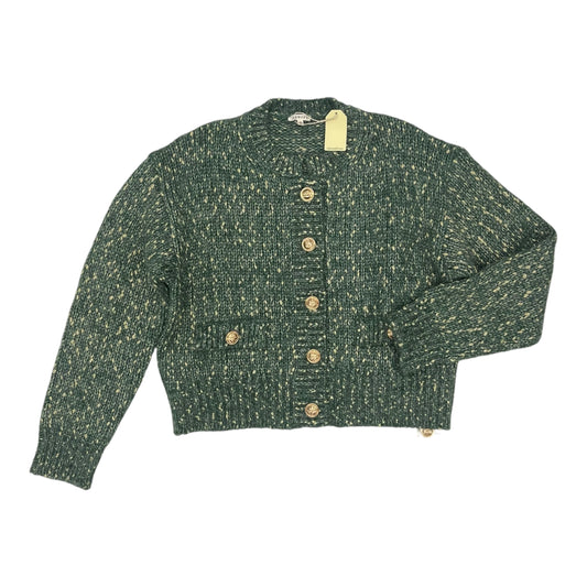 Sweater Cardigan By Jodifl In Green, Size:L
