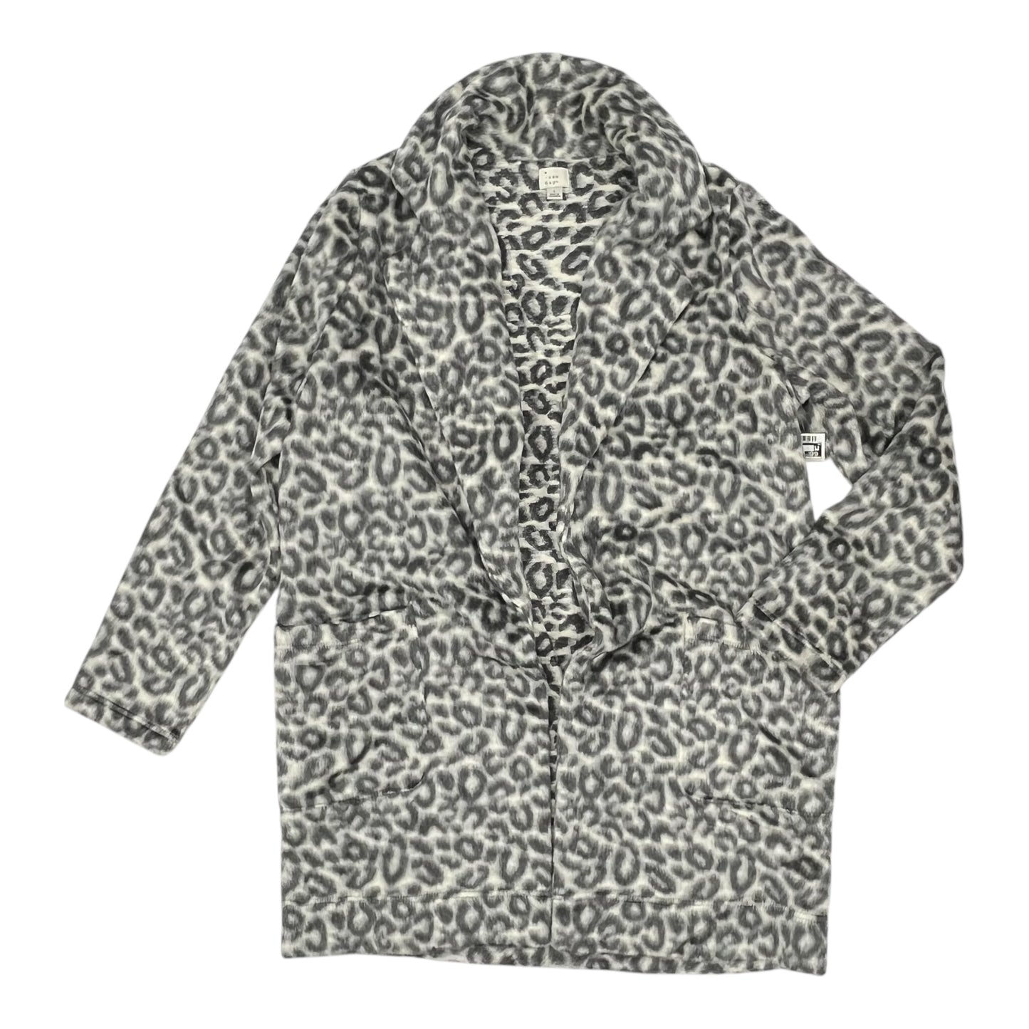 Coat Trench Coat By A New Day In Leopard Print, Size:L