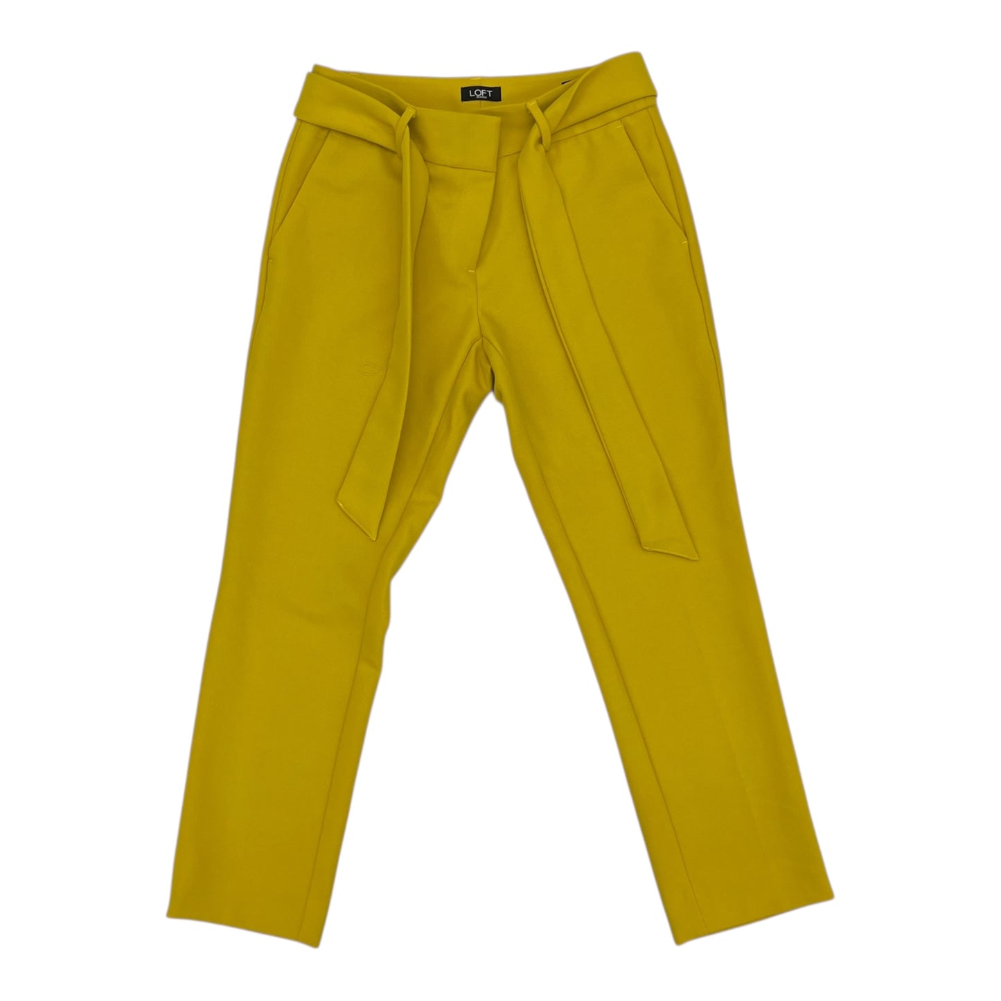 Pants Dress By Loft In Yellow, Size:2P
