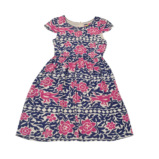 BLUE & PINK DRESS CASUAL SHORT by MAEVE Size:2