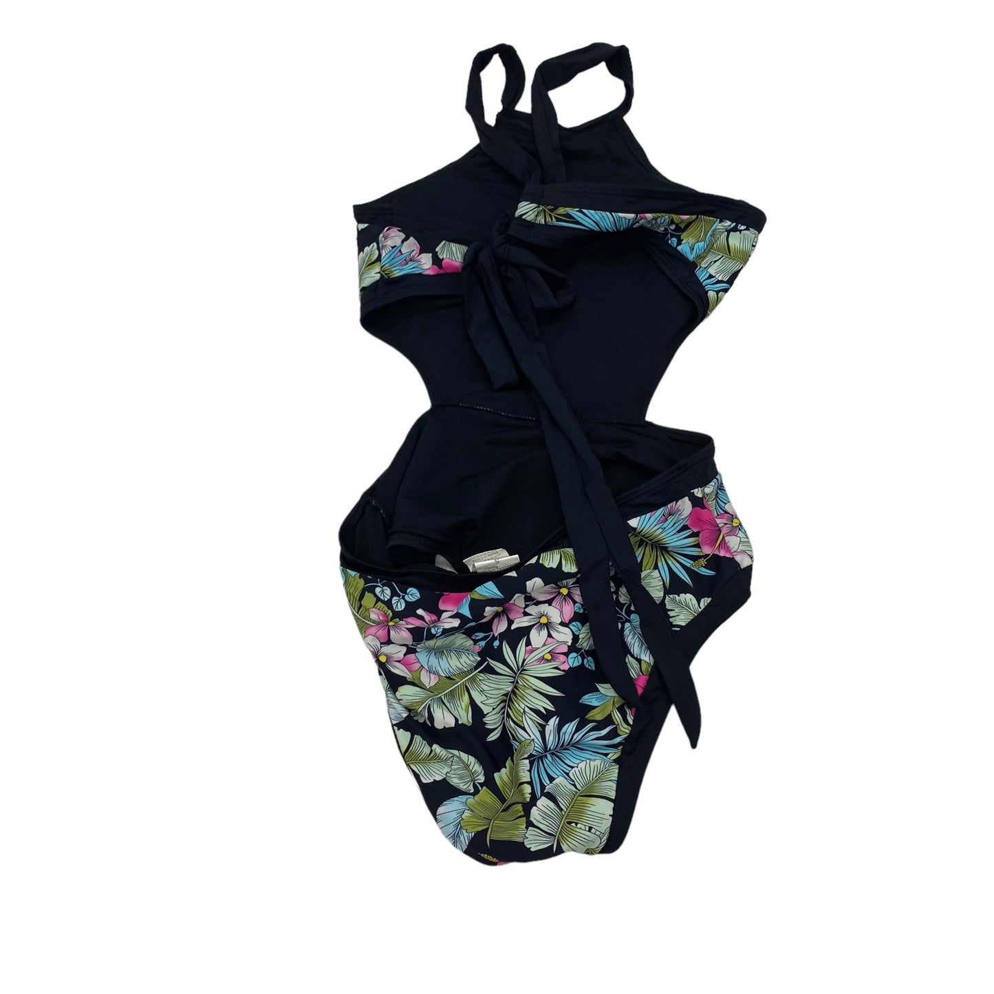 FLORAL PRINT SWIMSUIT by CLOTHES MENTOR Size:S