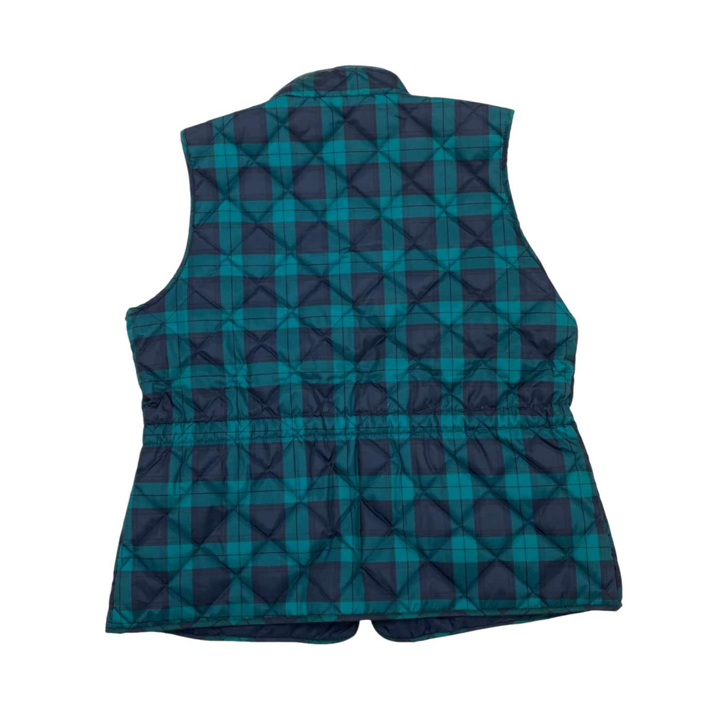 BLUE & GREEN VEST PUFFER & QUILTED by ST JOHNS BAY Size:L