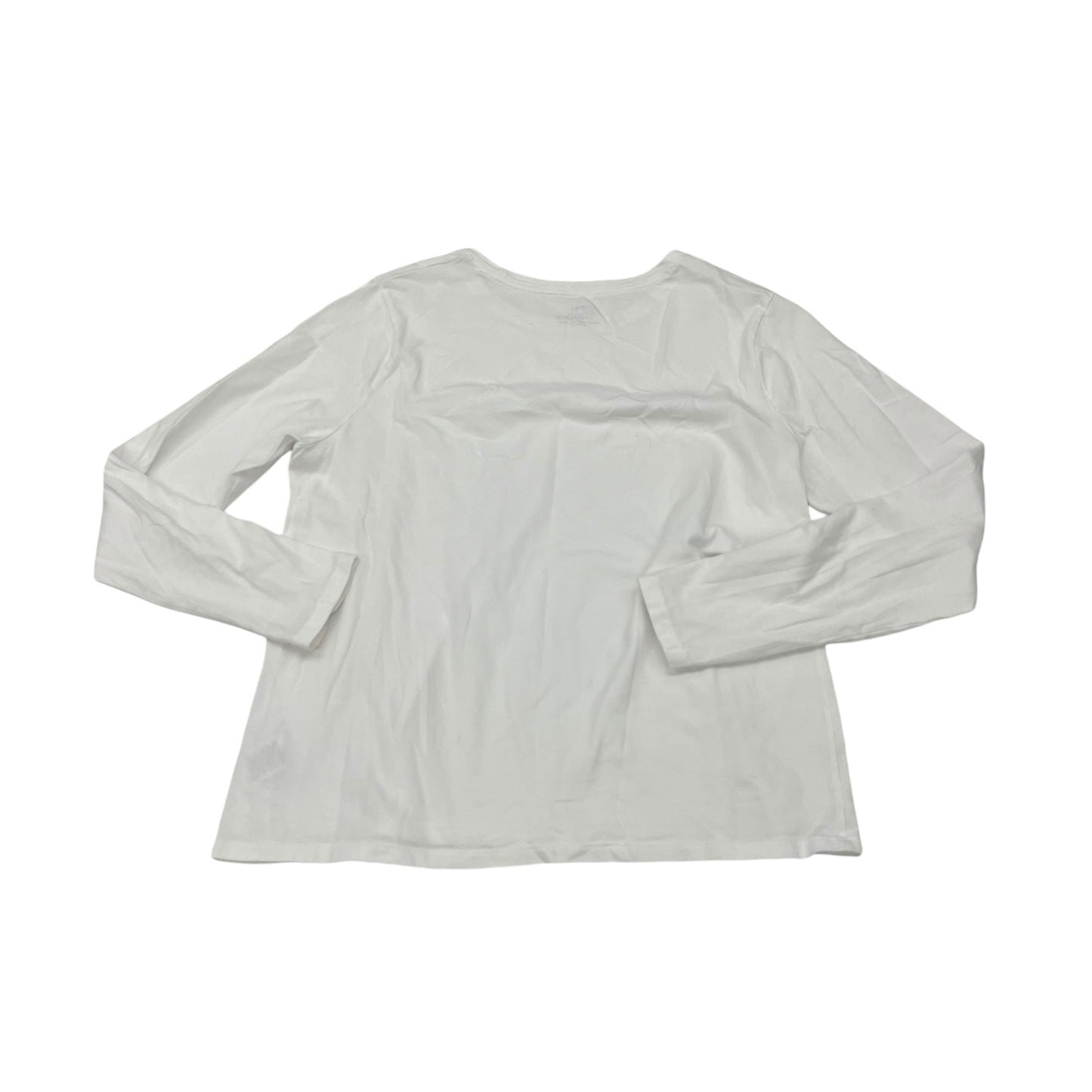 WHITE TOP LS BASIC by TIME AND TRU Size:L