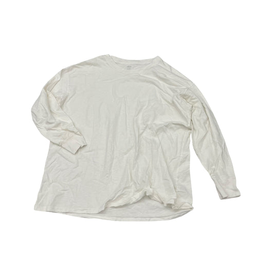 TOP LS BASIC By AERIE In WHITE, Size:M