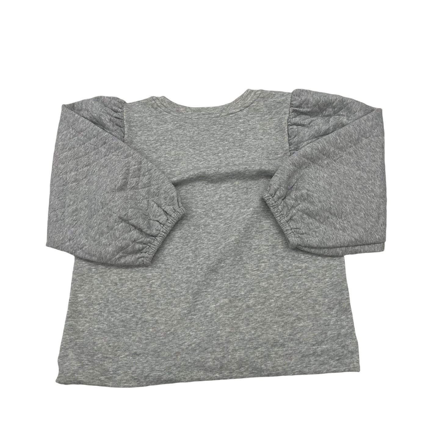 TOP LS By LOFT In GREY, Size:M