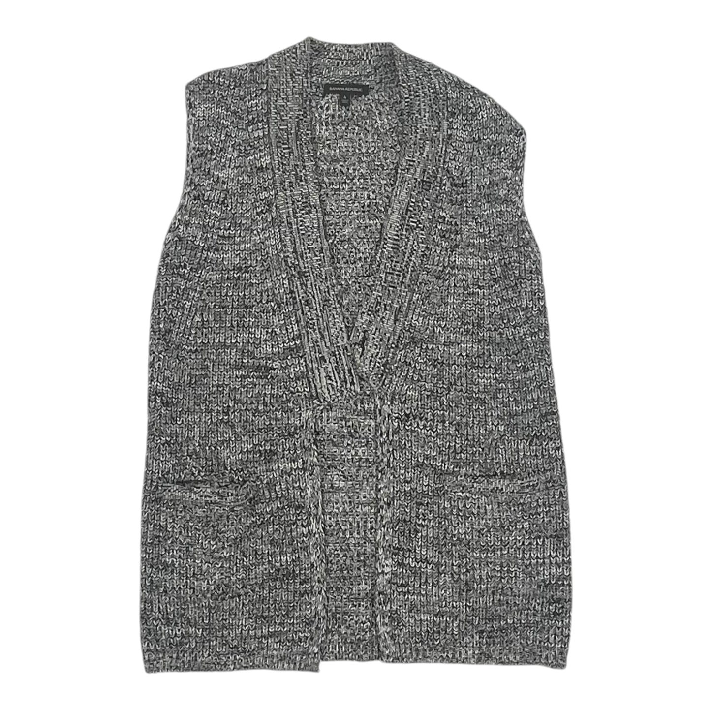 Cardigan By Banana Republic In Grey, Size:S