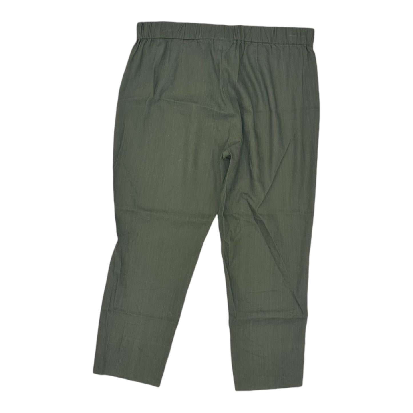 Pants Linen By J. Jill In Green, Size:Sp